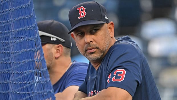 Boston Red Sox manager Alex Cora